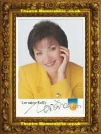Lorraine Kelly Autograph Signed GMTV