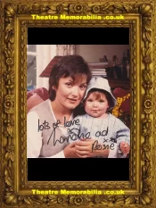 Lorraine Kelly Autograph Signed Picture – and Rosie the Baby