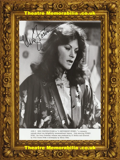 Meg Foster signed photo, A Different Story - image 2