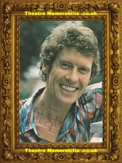 Michael Crawford signed photograph card
