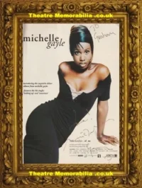 Michelle Gayle Autograph Signed Picture Eastenders + Singer