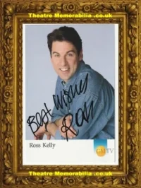 Ross Kelly Autograph signed GMTV