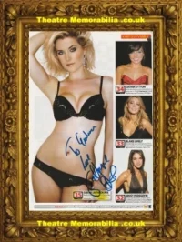 Sarah Jayne Dunn Autograph Signed Picture Hollyoaks