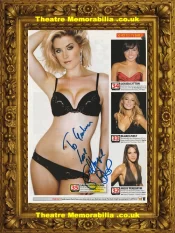 Sarah Jayne Dunn Autograph Signed Picture Hollyoaks