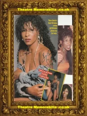Sinitta Autograph Signed Picture – Toy Boy Singer