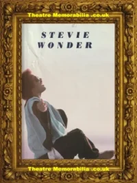 Stevie Wonder Concert Tour Programme Wembley 1984 Plus Ticket