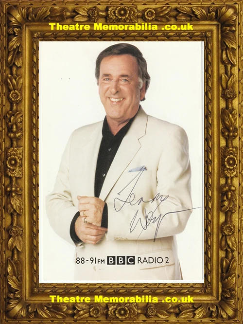 Terry Wogan signed photo postcard, BBC Radio 2 - image 2