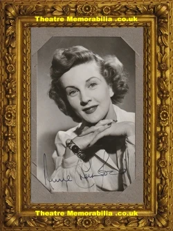 Anne Crawford signed picture, Caravan
