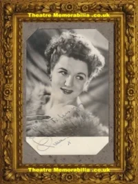Anne Shelton Autograph Signed Picture – I’ll Be Seeing You 1940s