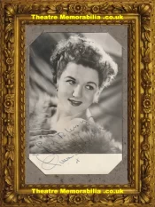 Anne Shelton Autograph Signed Picture – I’ll Be Seeing You 1940s