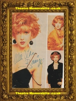 Bonnie Langford signed picture, Eastenders