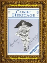 Comic Heritage – Norman Wisdom + Ron Moody Signed Programme 1997