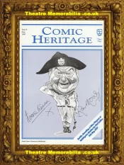 Comic Heritage – Norman Wisdom + Ron Moody Signed Programme 1997