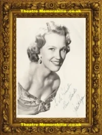 Joan Regan Autograph Signed Press Photo Picture – Papa Loves Mama 1955