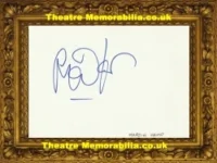 Martin Kemp Autograph Signed Sheet – Spandau Ballet