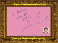Nick Hancock Autograph Signed Sheet – They Think It’s All Over