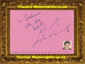Nick Hancock Autograph Signed Sheet – They Think It’s All Over