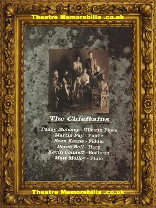 The Chieftains concert tour programme brochure - image 3