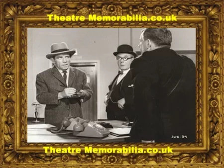  Norman Wisdom – The Early Bird – Press Photograph 1965 - Theatre Memorabilia - Theatre Programmes Theatre Memorabilia - Theatre Programmes