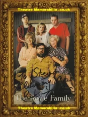 Ricky Tomlinson Autograph Signed Picture The Royle Family