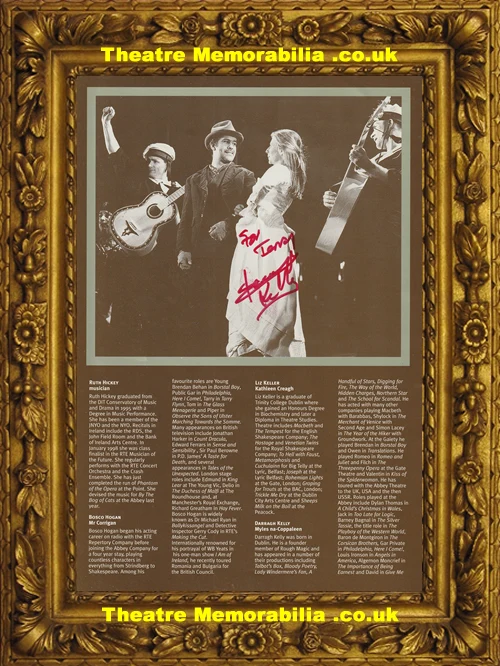 The Colleen Bawn signed theatre programme, Abbey Theatre Dublin 1998 - image 5
