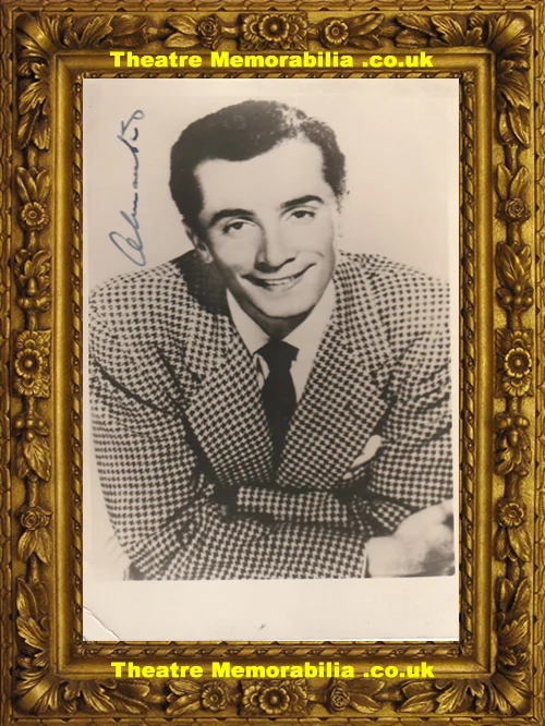 Al Martino signed picture card, Here In My Heart - image 2