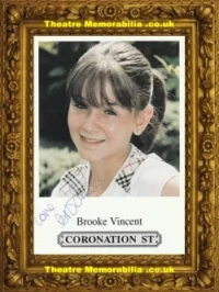 Brooke Vincent Autograph Signed Picture – Coronation Street