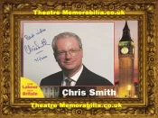 Chris Smith Autograph Signed Picture – New Labour Politician 2000
