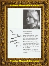 Christina Cole Autograph Signed Picture – Bond Casino Royale