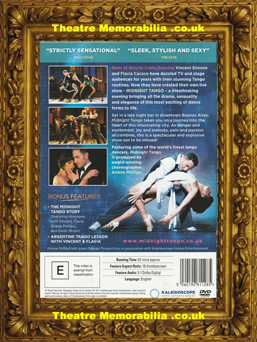 Flavia Cacace signed DVD cover, Strictly Come Dancing autograph - image 3