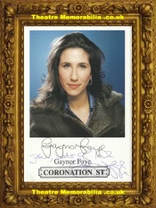 Gaynor Faye Autograph Signed Picture – Coronation Street