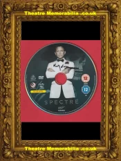 James Bond Spectre Signed DVD Autographed Disc
