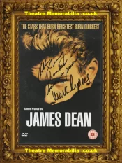 James Dean Signed DVD Autographed James Franco + Mark Rydell