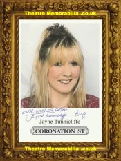 Jayne Tunnicliffe Autograph Signed Picture – Coronation Street