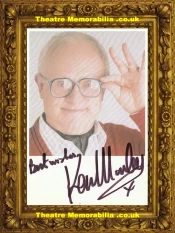 Ken Morley Autograph Signed Picture – Coronation Street