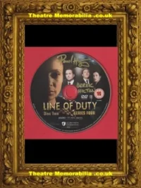 Line Of Duty Derek Hilton Paul Higgins Signed DVD Autographed Disc