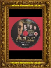 Line Of Duty Derek Hilton Paul Higgins Signed DVD Autographed Disc
