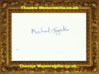 Michael Jayston Autograph Signed Autographed Sheet Zulu Dawn