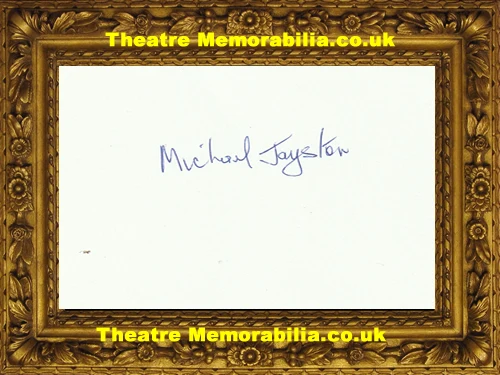 Michael Jayston autograph signed sheet, Zulu Dawn - image 2