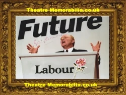Neil Kinnock signed photograph