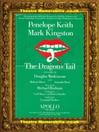 Penelope Keith Autograph Signed Flyer – The Dragons Tail