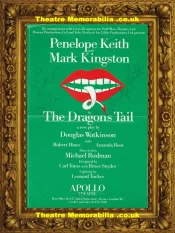 Penelope Keith Autograph Signed Flyer – The Dragons Tail