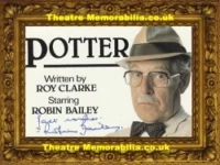 Robin Bailey Autograph Signed Picture Card – Potter