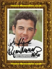Ryan Thomas Autograph Signed Picture – Coronation Street