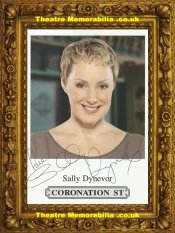 Sally Dynevor Autograph Signed Picture – Coronation Street