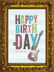 Strictly Come Dancing Multi Signed Birthday Card – Ian Waite