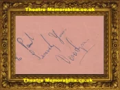 Vera Lynn Autograph Singer Autographed Signed Book Page