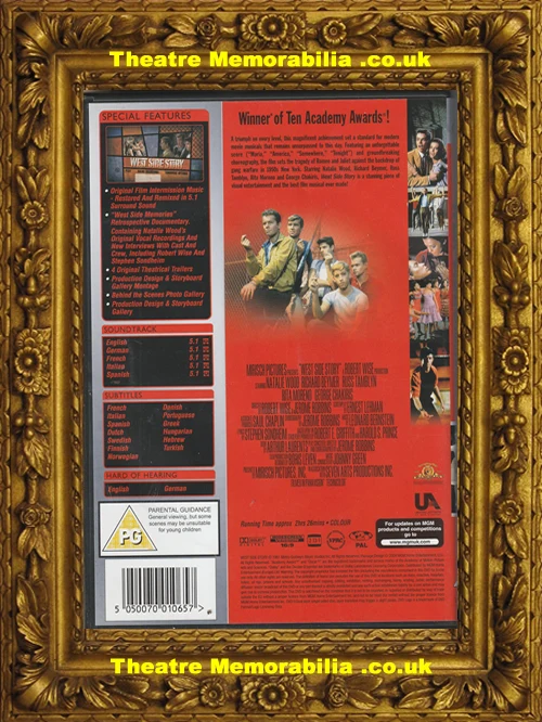 West Side Story signed DVD Special Edition - image 3