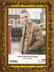 Danny Boy Hatchard Autograph Signed Picture EastEnders Lee Carter