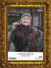 Annette Badland Autograph Signed Picture EastEnders Babe Smith